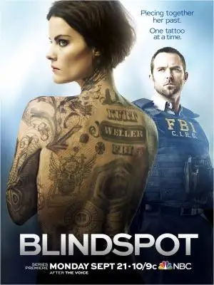 Blindspot (2015) White T-Shirt - idPoster.com