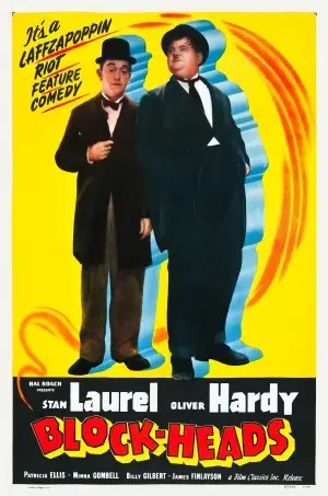 Block-Heads (1938) Men's Colored Hoodie - idPoster.com