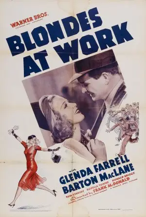 Blondes at Work (1938) Kitchen Apron - idPoster.com