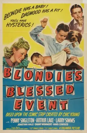 Blondie's Blessed Event (1942) Kitchen Apron - idPoster.com