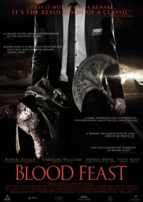 Blood Feast (2017) White T-Shirt - idPoster.com