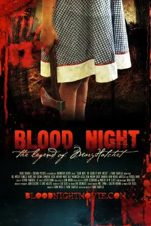Blood Night (2009) White Tank-Top - idPoster.com