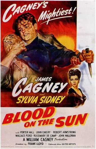 Blood on the Sun (1945) Men's Colored  Long Sleeve T-Shirt - idPoster.com