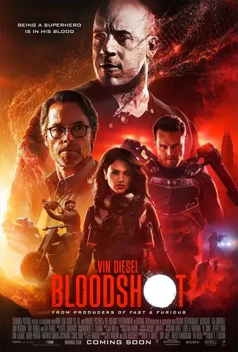 Bloodshot (2020) Drawstring Backpack - idPoster.com
