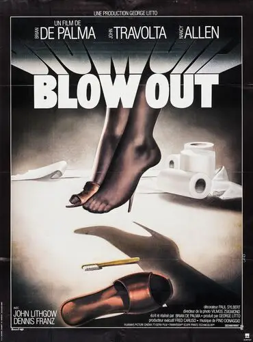 Blow Out (1981) Drawstring Backpack - idPoster.com