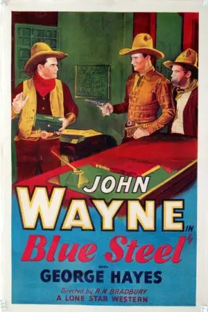 Blue Steel (1934) Women's Colored T-Shirt - idPoster.com