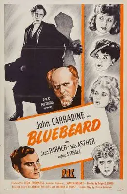 Bluebeard (1944) White T-Shirt - idPoster.com