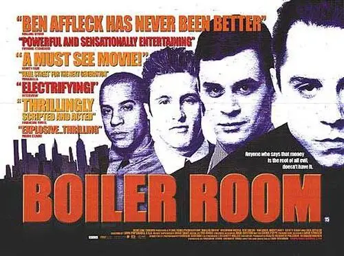 Boiler Room (2000) Baseball Cap - idPoster.com