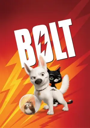 Bolt (2008) White T-Shirt - idPoster.com