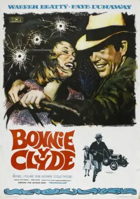 Bonnie and Clyde (1967) Men's Colored  Long Sleeve T-Shirt - idPoster.com