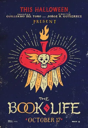 Book of Life (2014) Men's Colored Hoodie - idPoster.com