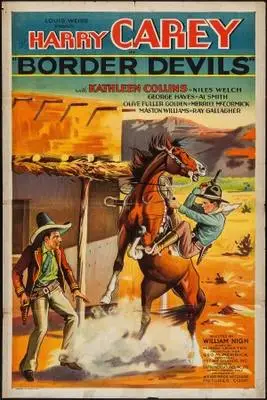 Border Devils (1932) White T-Shirt - idPoster.com