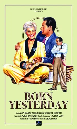 Born Yesterday (1950) White T-Shirt - idPoster.com