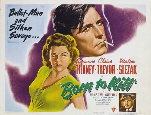 Born to Kill (1947) Women's Colored T-Shirt - idPoster.com