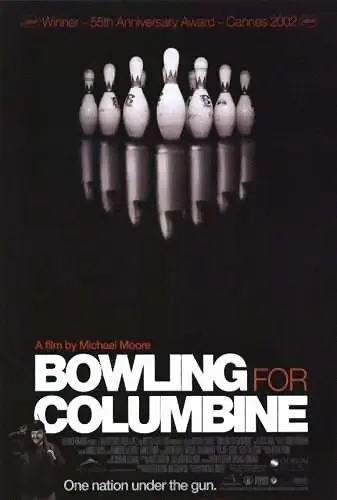 Bowling for Columbine (2002) Drawstring Backpack - idPoster.com