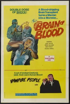 Brain of Blood (1972) Men's Colored Hoodie - idPoster.com
