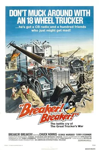 Breaker! Breaker! (1977) White T-Shirt - idPoster.com