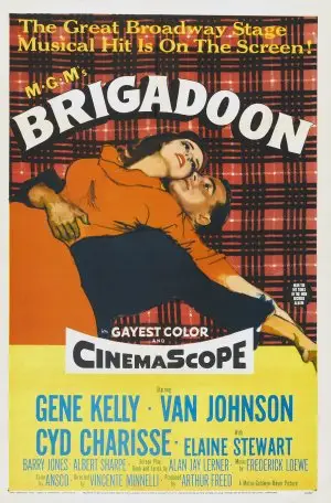 Brigadoon (1954) Drawstring Backpack - idPoster.com