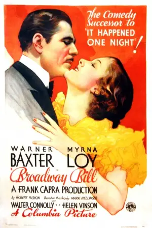 Broadway Bill (1934) Women's Colored  Long Sleeve T-Shirt - idPoster.com