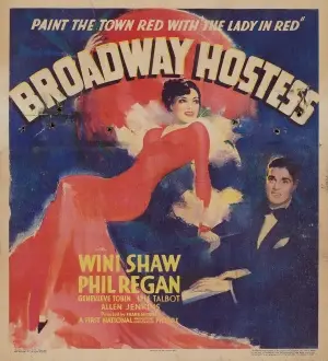 Broadway Hostess (1935) Women's Colored  Long Sleeve T-Shirt - idPoster.com