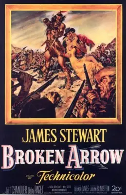 Broken Arrow (1950) Men's Colored Hoodie - idPoster.com