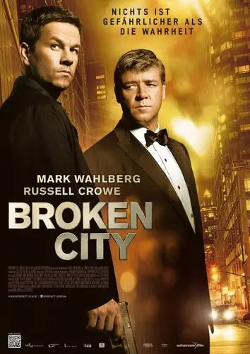 Broken City (2013) Drawstring Backpack - idPoster.com