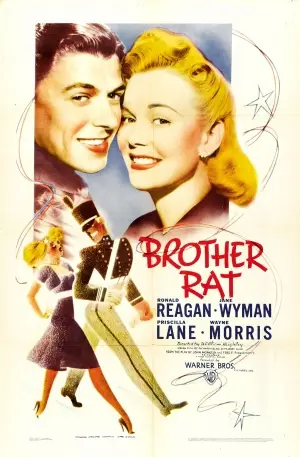 Brother Rat (1938) Women's Colored Hoodie - idPoster.com