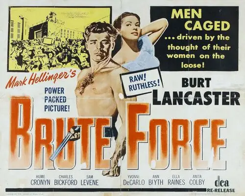 Brute Force (1947) Men's Colored T-Shirt - idPoster.com