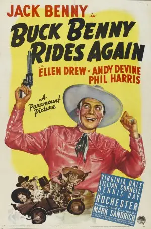 Buck Benny Rides Again (1940) Women's Colored Hoodie - idPoster.com