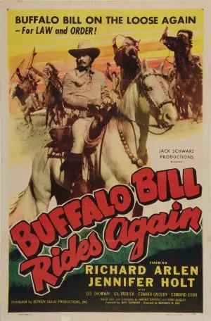 Buffalo Bill Rides Again (1947) White Tank-Top - idPoster.com