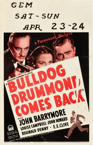 Bulldog Drummond Comes Back (1937) Women's Colored  Long Sleeve T-Shirt - idPoster.com