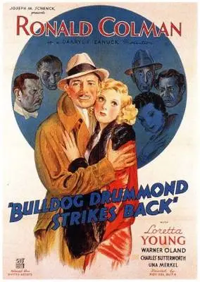 Bulldog Drummond Strikes Back (1934) Drawstring Backpack - idPoster.com