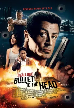 Bullet To The Head (2012) White Tank-Top - idPoster.com