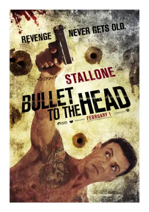 Bullet To The Head (2012) White Tank-Top - idPoster.com