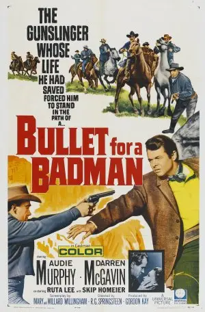 Bullet for a Badman (1964) White T-Shirt - idPoster.com