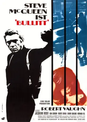 Bullitt (1968) Drawstring Backpack - idPoster.com