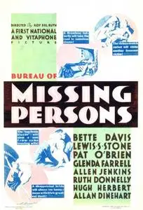Bureau of Missing Persons (1933) posters and prints