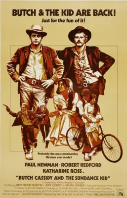 Butch Cassidy and the Sundance Kid (1969) Men's Colored T-Shirt - idPoster.com