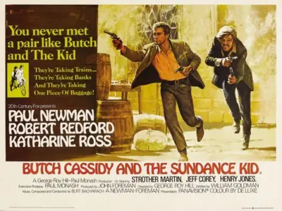 Butch Cassidy and the Sundance Kid (1969) Men's Colored T-Shirt - idPoster.com