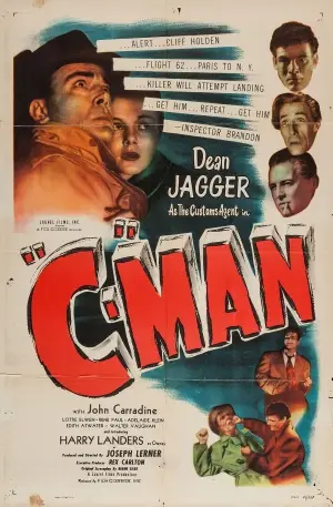 C-Man (1949) Women's Colored Hoodie - idPoster.com