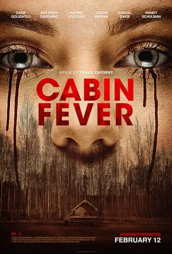 Cabin Fever (2016) White Tank-Top - idPoster.com