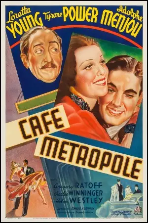 Caf Metropole (1937) Women's Colored Hoodie - idPoster.com