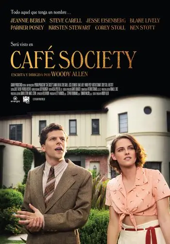 Cafe Society (2016) Men's Colored T-Shirt - idPoster.com