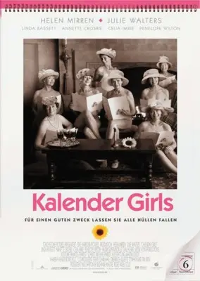 Calendar Girls (2003) Women's Colored Tank-Top - idPoster.com
