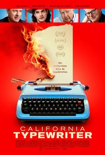 California Typewriter (2017) White Tank-Top - idPoster.com