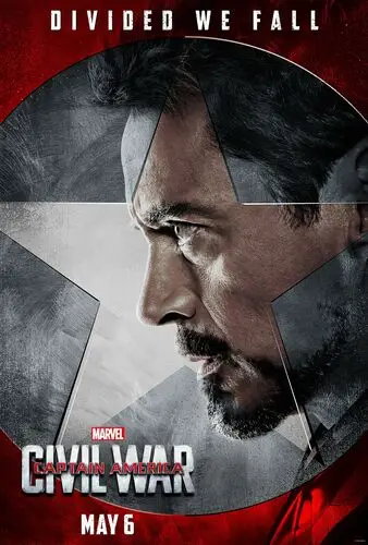 Captain America Civil War (2016) Drawstring Backpack - idPoster.com