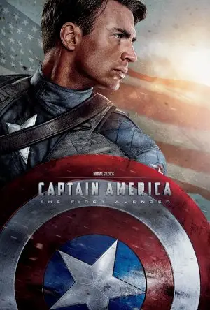 Captain America: The First Avenger (2011) Drawstring Backpack - idPoster.com
