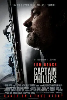 Captain Phillips (2013) White T-Shirt - idPoster.com