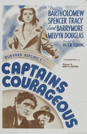 Captains Courageous (1937) White T-Shirt - idPoster.com