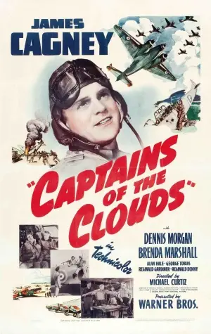 Captains of the Clouds (1942) White T-Shirt - idPoster.com